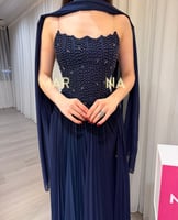 فستان رابيا (فستان زيتي كلفه شك سهره)