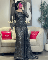 فستان هناء (فستان كلفه شك سهره ذيل جنب)