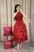 فستان اماسي (فستان جورجيت طبقات)