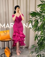 فستان غزال (فستان سهرة فوشي)