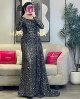 فستان هناء (فستان كلفه شك سهره ذيل جنب)