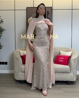 فستان هناي (فستان البيج قطعتين شك وسهره وجورجيت)