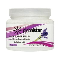 جلوبال ستار صنفرة تقشير الوجه والجسم برائحة زهرة ا...
