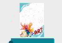 غلاف سجل متابعة التربية الفنية pdf