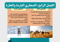 مطوية الصحاري الحارة والباردة