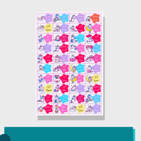 ملصقات تشجيعية بشخصية يونيكورن