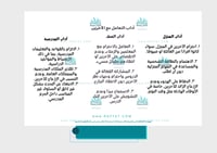 مطوية آداب التعامل مع الاخرين