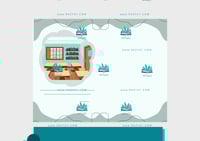 مطوية العناية بالصف والمرافق العامة في المدرسة