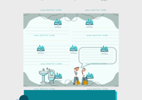 مطوية العناية بالصف والمرافق العامة في المدرسة