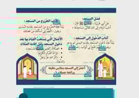 مطوية آداب الدخول إلى المسجد