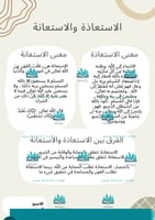 مطوية الاستعاذة والاستعانة