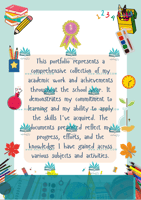 ملف انجاز مدارس عالمية