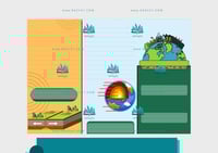 مطوية معالم سطح الأرض