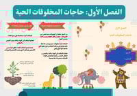 مطوية حاجات المخلوقات الحية