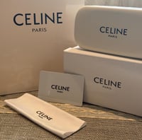 نظارة سيلين باللون الذهبي وعدسة باللون الاخضر بأطر...