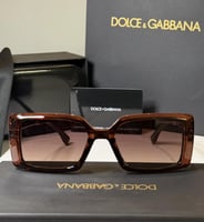 نظارج دولتشي اند قابانا باللون البني