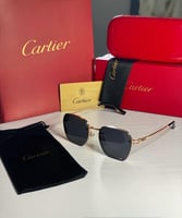 نظارة كارTير بإطار سداسي - متوفرة بلونين