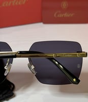 نظارة كارتير باللون الذهبي