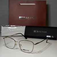 نظارة طبية من K.ACTOR باللون الذهبي والاسود