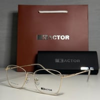 نظارة طبية من K.ACTOR باللون الذهبي والبيج