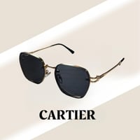 نظارة كارTير بإطار سداسي - متوفرة بلونين