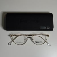 نظارة طبية من K.ACTOR باللون الذهبي والبيج