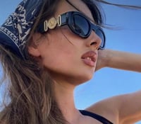 نظارة فيرزاتشي باللون الاسود