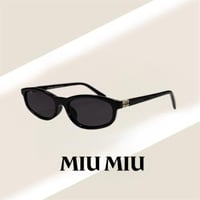 نظارة ميو ميو Line باللون الاسود