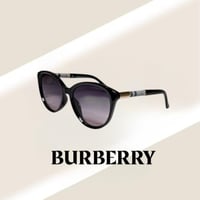 نظارة بربري بعدسة دائرية باللون الاسود