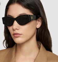 نظارة ميو ميو باللون الاسود