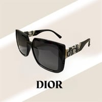 نظارة ديوR باللون الاسود بعدسة كبيرة