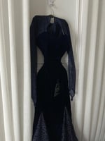 فستان شتوي لمعه