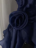 فستان كحلي سهره