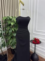 فستان اسود دلع