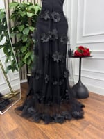 فستان اسود دلع