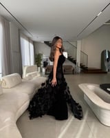 فستان اسود دلع