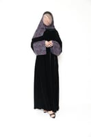 عباية مخمل وكشمير