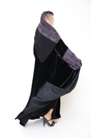 عباية مخمل وكشمير