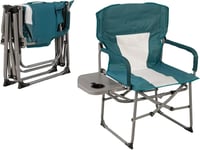 كرسي قابل للطي مع طاولة وحامل اكواب متعدد الالوان...