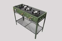 موقد استراحة وسط