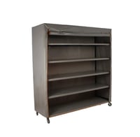 دولاب تخزين كوز المطور 2*2 لون رصاصي