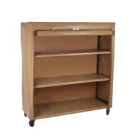 دولاب تخزين كوز المطور وسط 148*148 " لون بني