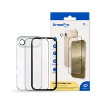 أرمر برو - بكج 4 في 1 حماية متكاملة أيفون 17 اير -...