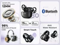 سماعة أذن UGREEN إصدار HiTune S3 مفتوحة بمشبك تدوم...