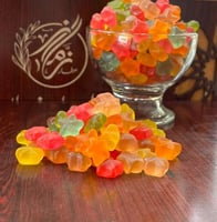 جيلي شكلٍ نجمة بدون سكر