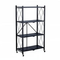 رف حديد اربعه دور اسود