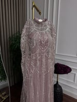 فستان سهرة مطرز متوفر لتسليم الفوري جده-مكه يوصلك...