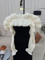 فستان مخملي ناعم متوفر لتسليم الفوري جده-مكه يوصلك...