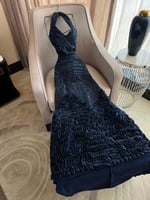 فستان سهرة طويل، مطرز رمز المنتج 1013