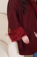 شال شتوي بالاسم بألوان مختلفه